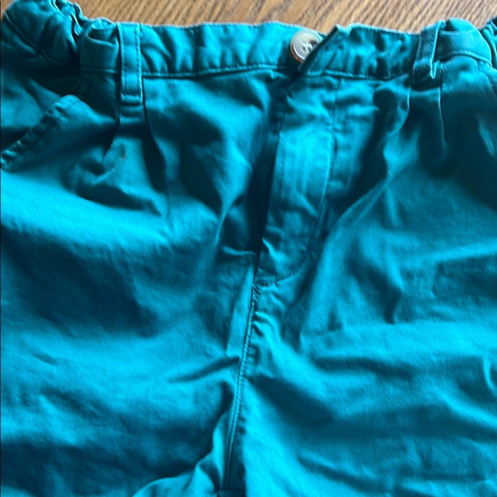 Bonpoint Girls 12 Casual Elastic Waist Bottoms green